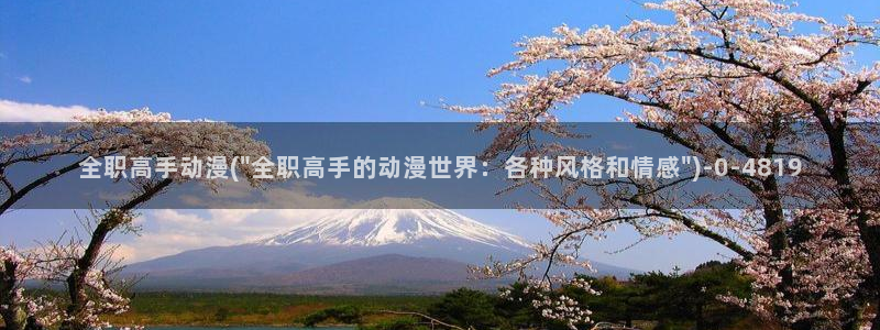 动漫培训：全职高手动漫(\